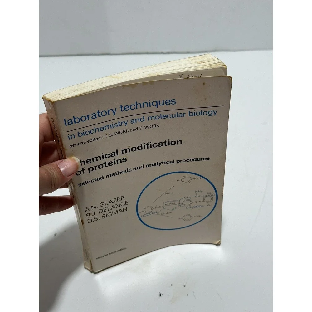 Chemical Modification of Proteins Methods Procedures Lab Techniques elsevier bio